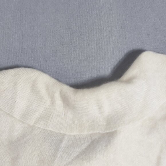 Cashmere by Charter Club sweater women's size S off-white colour 2 ply cashmere - Picture 6 of 9